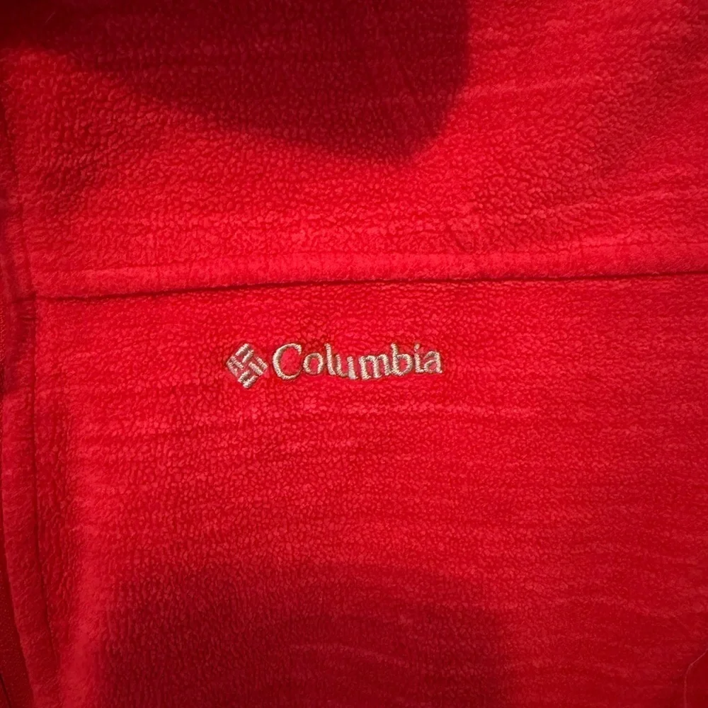 Columbia Vibrant Red Utility Jacket Size Medium